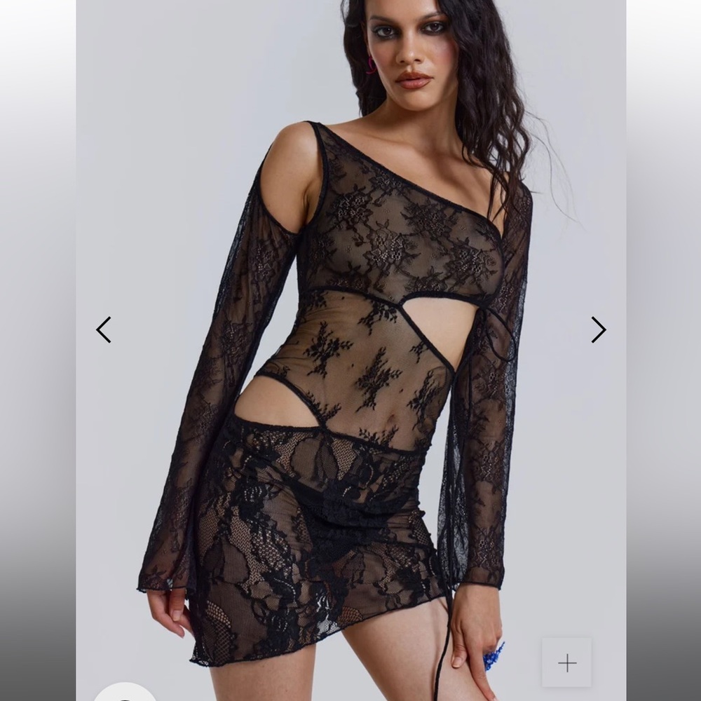 Jaded London lace dress